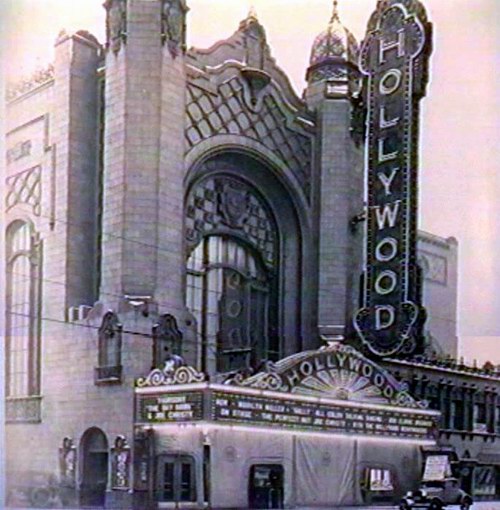 Hollywood Theatre - Old Photo (newer photo)